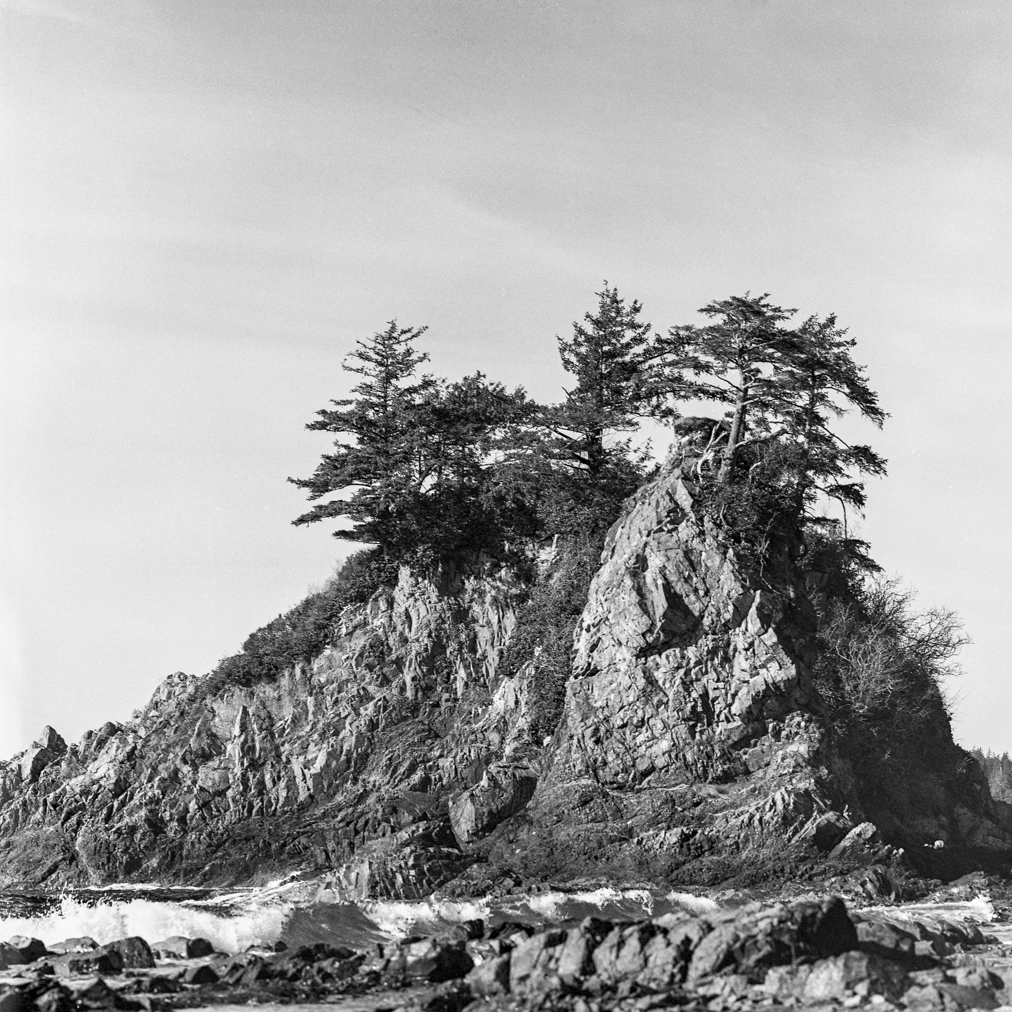 Bamfield Media House on location, coastal British Columbia
